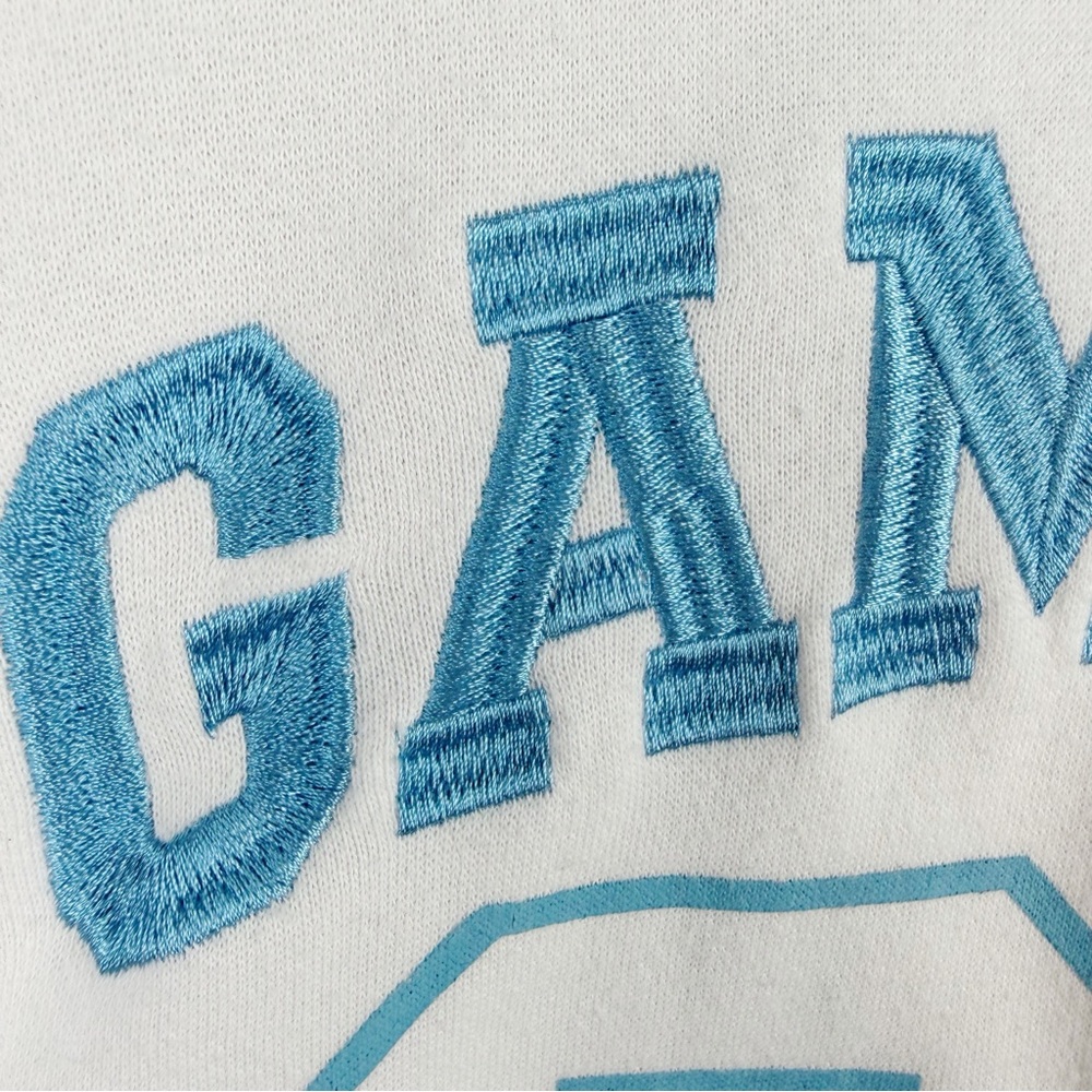 Peanuts Snoopy Gameday 96 Football White Pullover Sweatshirt Size Medium - Picture 6 of 8